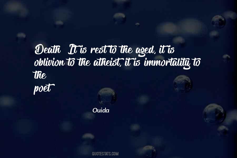 Quotes About Death Atheist #503059
