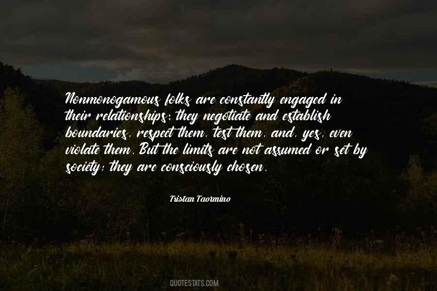 Quotes About Limits And Boundaries #675231