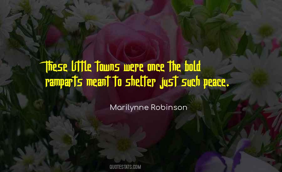 Little Towns Quotes #1844675