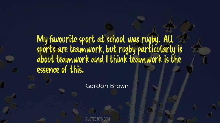 Quotes About Teamwork In Sports #331993