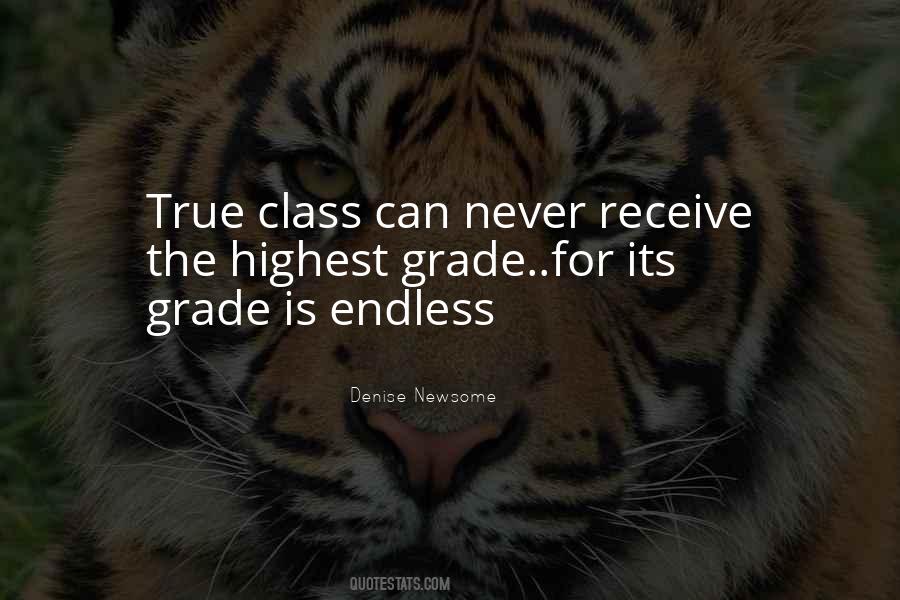 Quotes About True Class #283295