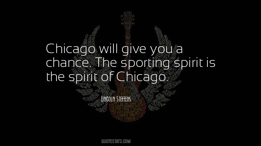 Quotes About Chicago Sports #813198