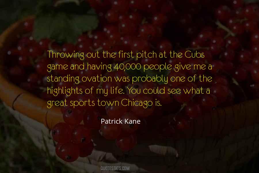 Quotes About Chicago Sports #83707