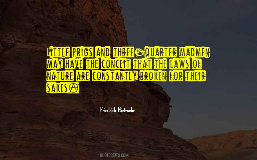 Quotes About Laws Of Nature #1689132