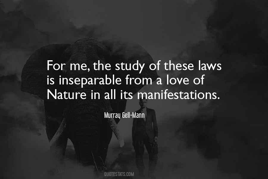 Quotes About Laws Of Nature #275849