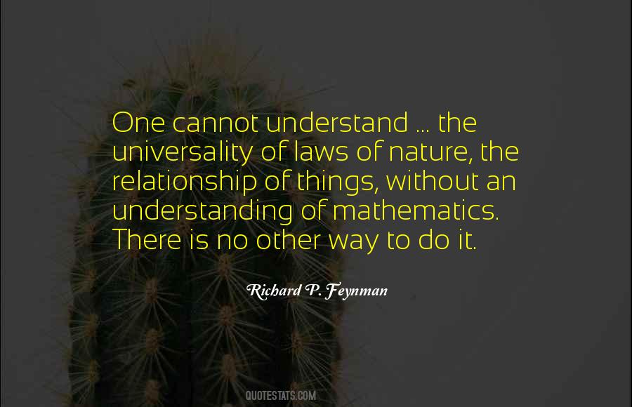 Quotes About Laws Of Nature #306912