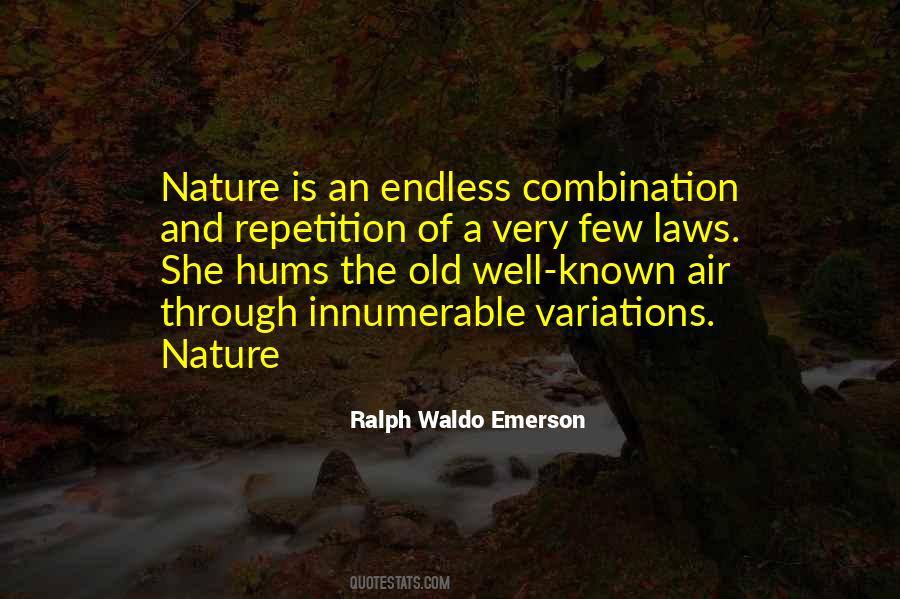 Quotes About Laws Of Nature #340140