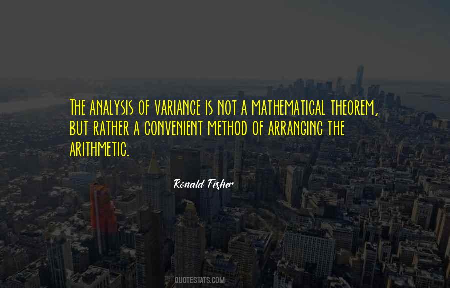 Quotes About Variance #805188