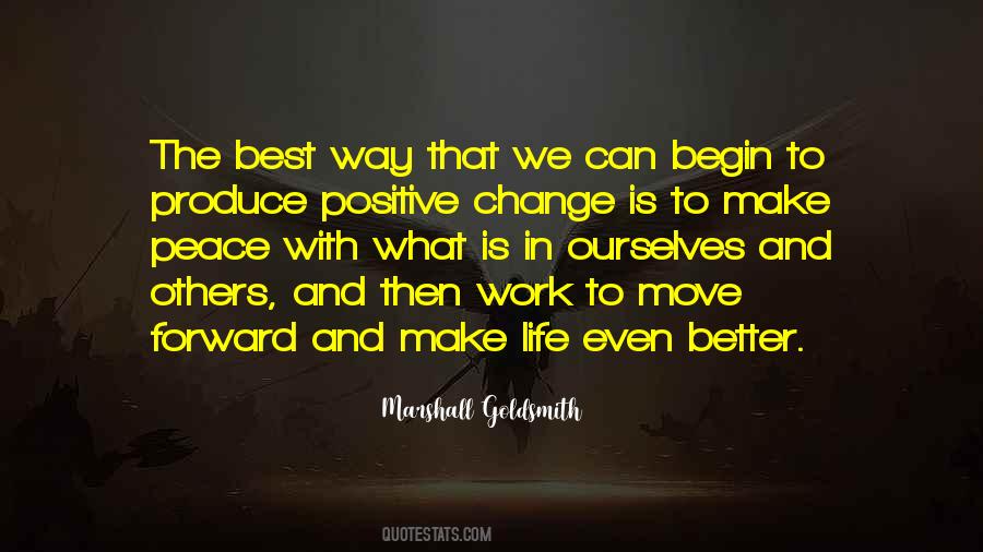 Quotes About Positive Change #161230