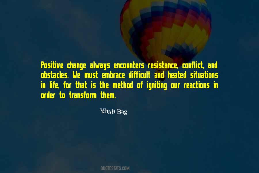 Quotes About Positive Change #1724810