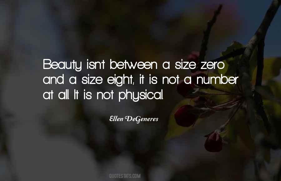 Quotes About Size Zero #1056240