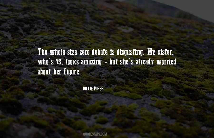 Quotes About Size Zero #1672640