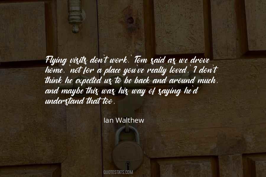 To Be Loved Back Quotes #1575025