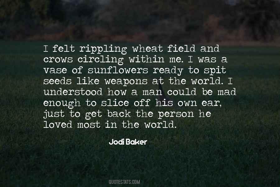 To Be Loved Back Quotes #383103