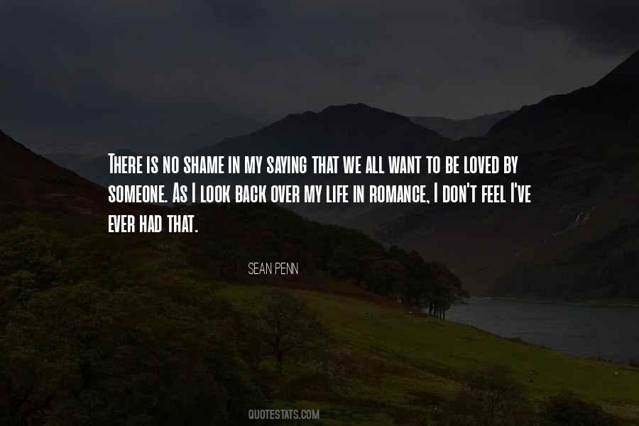 To Be Loved Back Quotes #418725