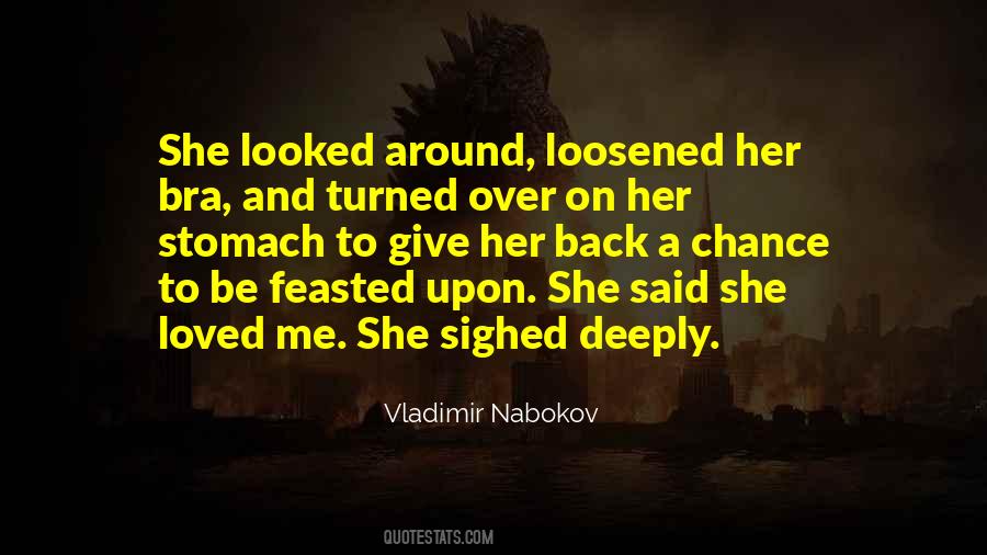 To Be Loved Back Quotes #636078