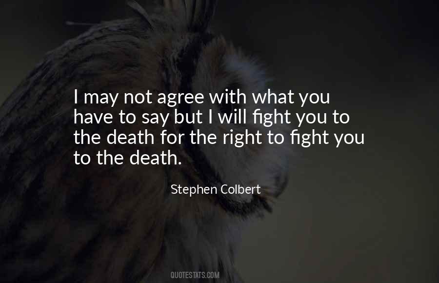 Quotes About Fighting To The Death #863116