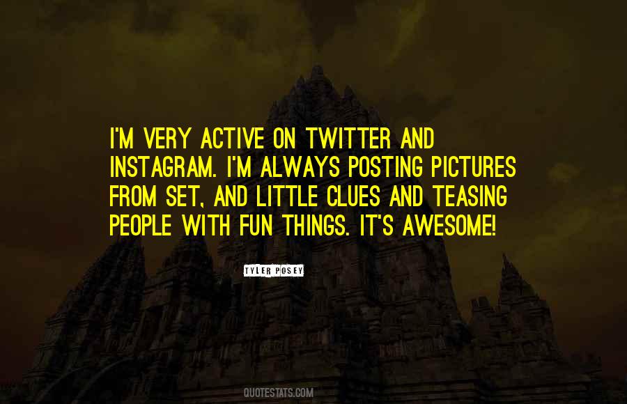 Quotes About Twitter #125341 Quotes About Twitter #125341