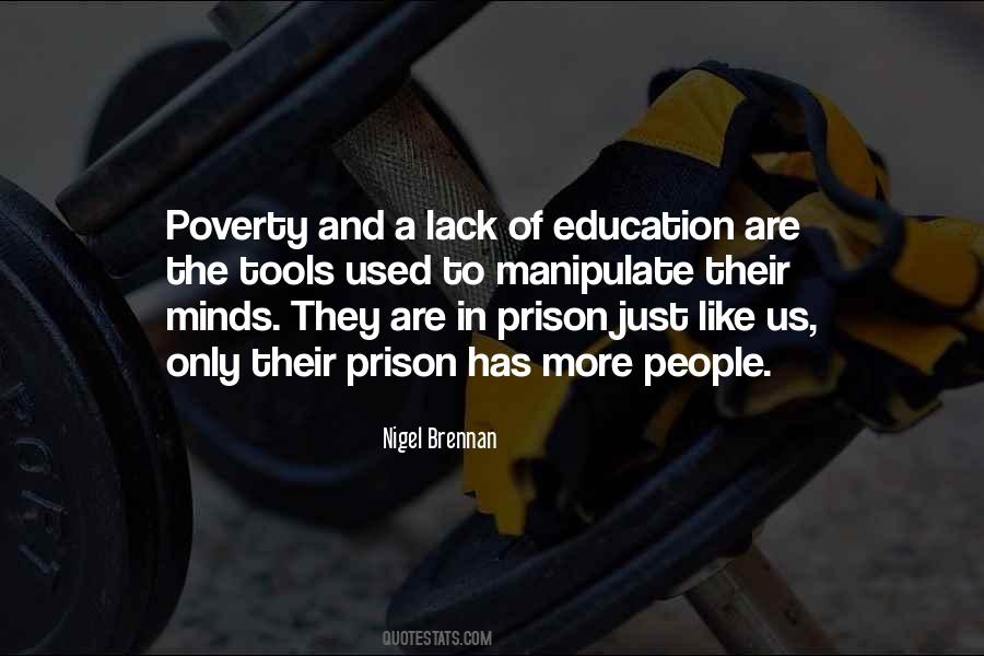 Quotes About Education And Poverty #1249137