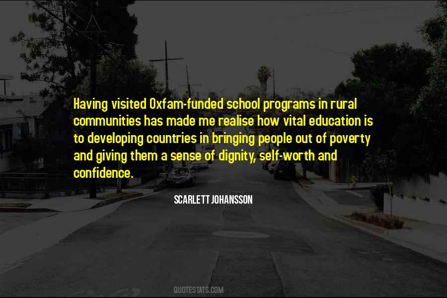 Quotes About Education And Poverty #1360118