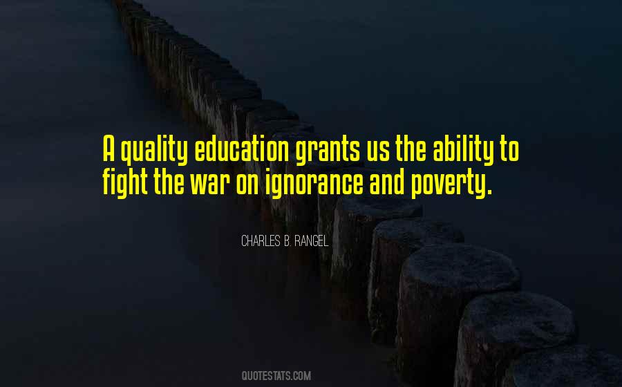 Quotes About Education And Poverty #1371574