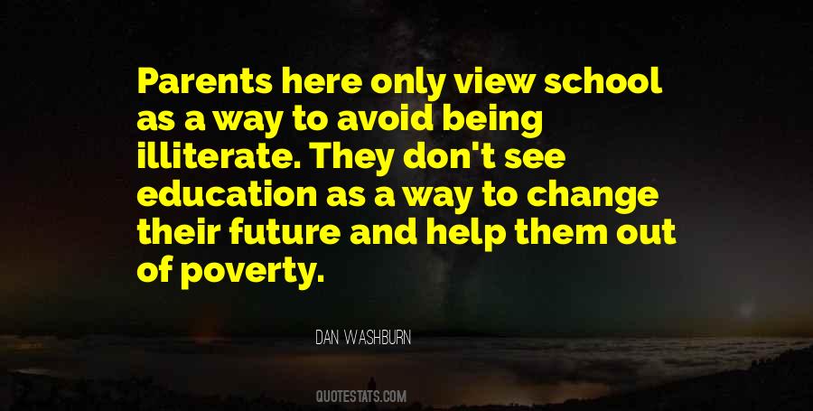 Quotes About Education And Poverty #46694