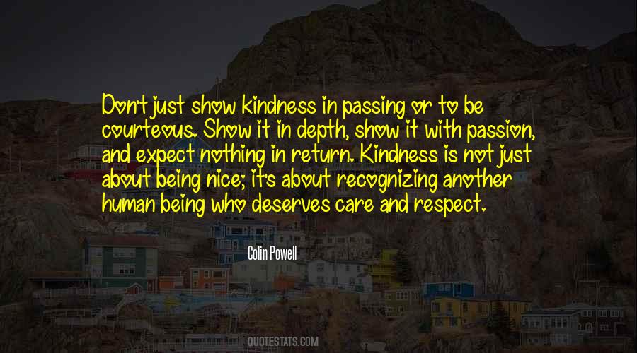Quotes About Respect And Kindness #563992