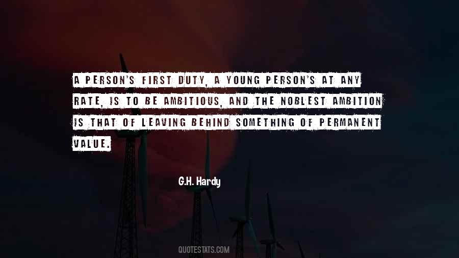 Be A Person Of Value Quotes #1247184