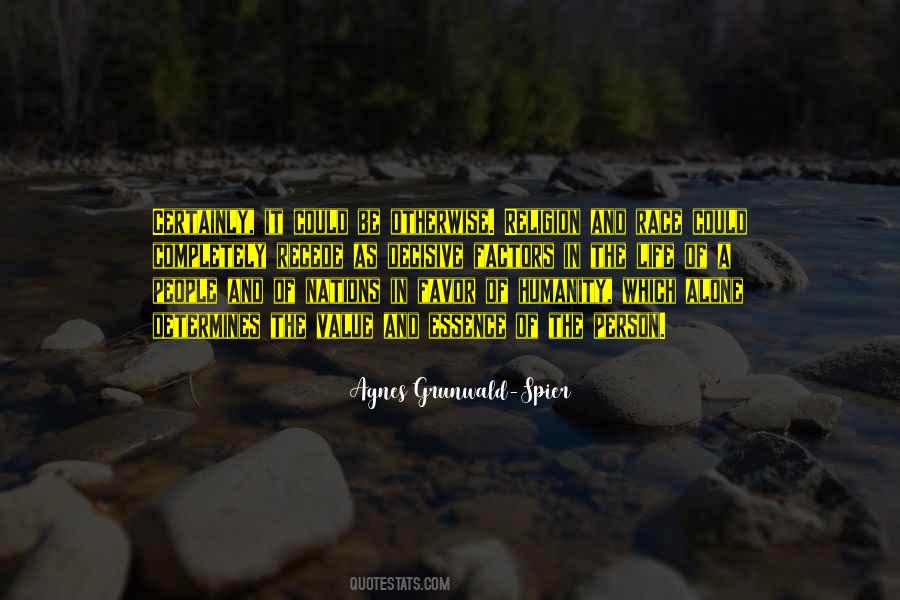 Be A Person Of Value Quotes #1714639