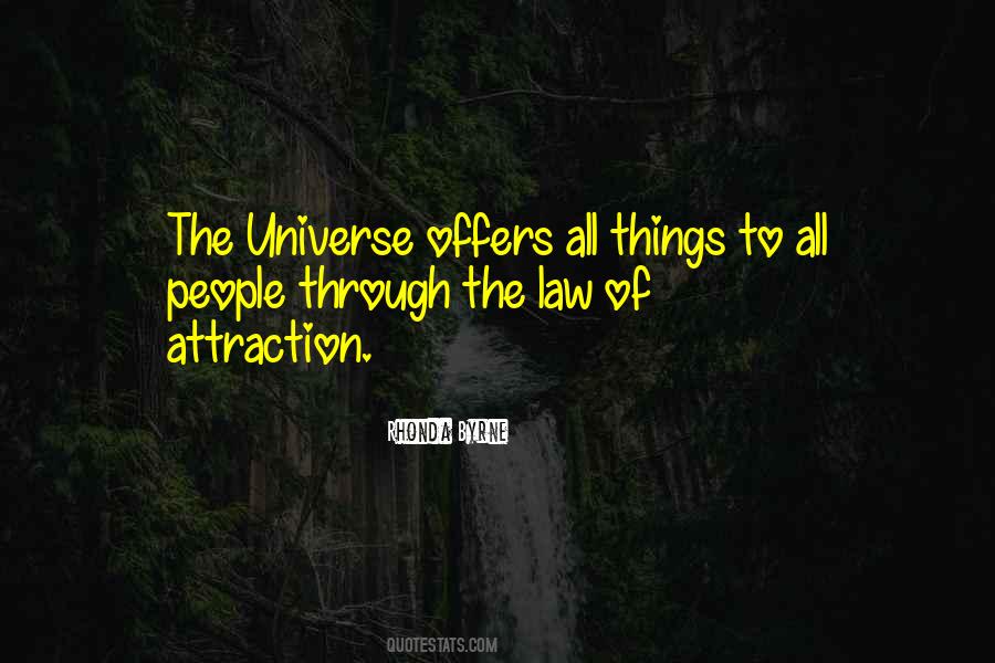 Quotes About The Law Of Attraction #1167865