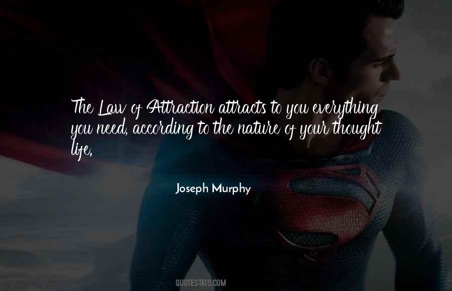 Quotes About The Law Of Attraction #1632964