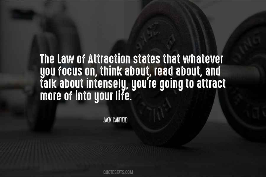 Quotes About The Law Of Attraction #884520