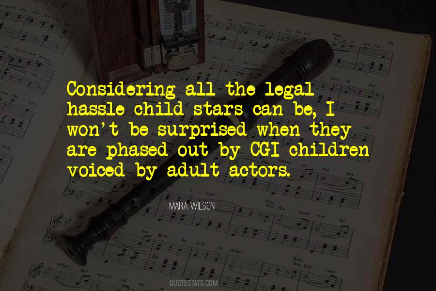 Quotes About Child Actors #488750