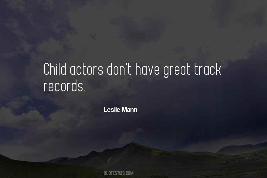 Quotes About Child Actors #981331
