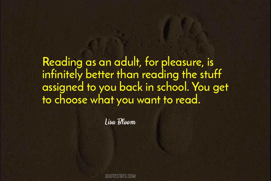 Read For Pleasure Quotes #1751728