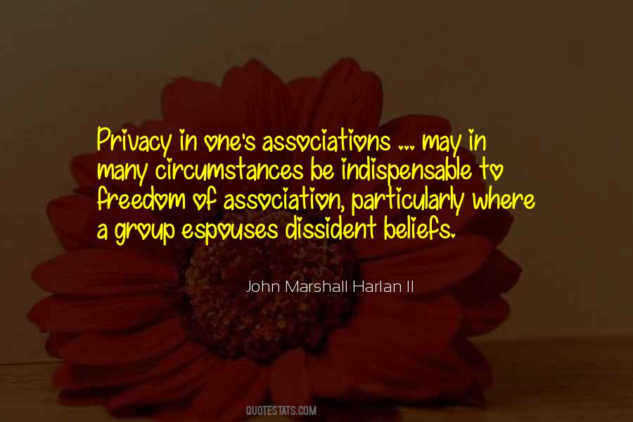 Quotes About Freedom Of Association #341373