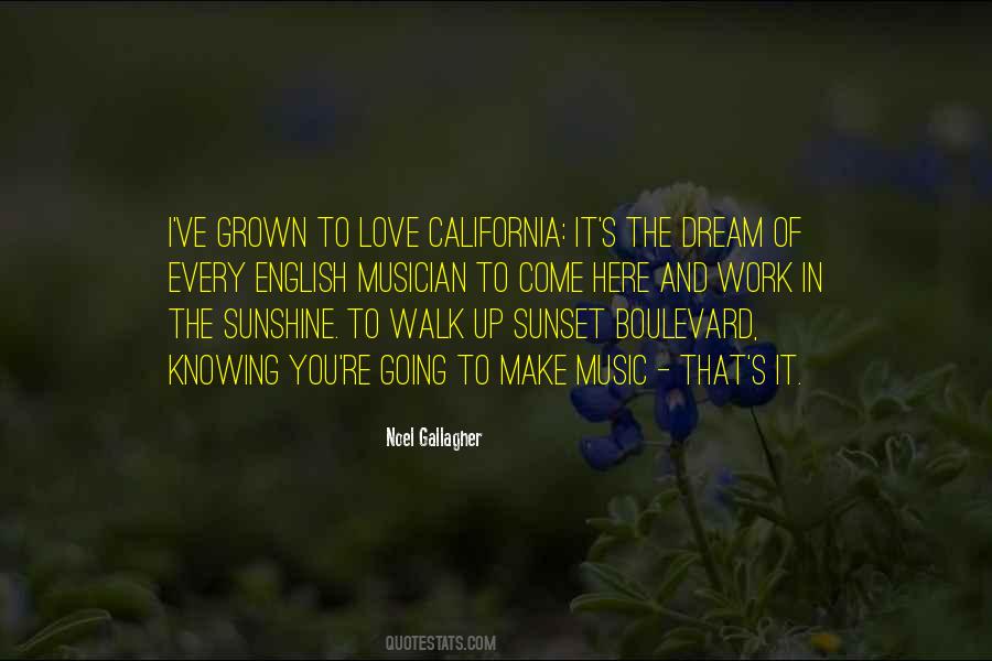 Quotes About California Sunshine #827528