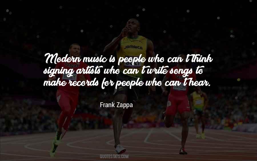 Quotes About Modern Music #265026