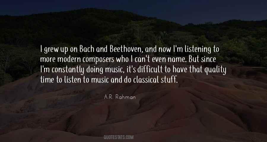 Quotes About Modern Music #867574