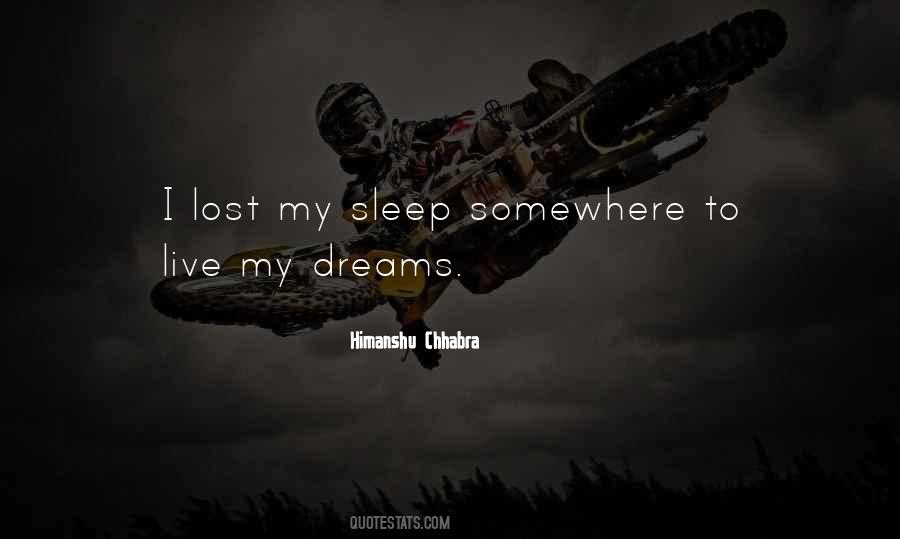 Quotes About Lost Dreams #787728