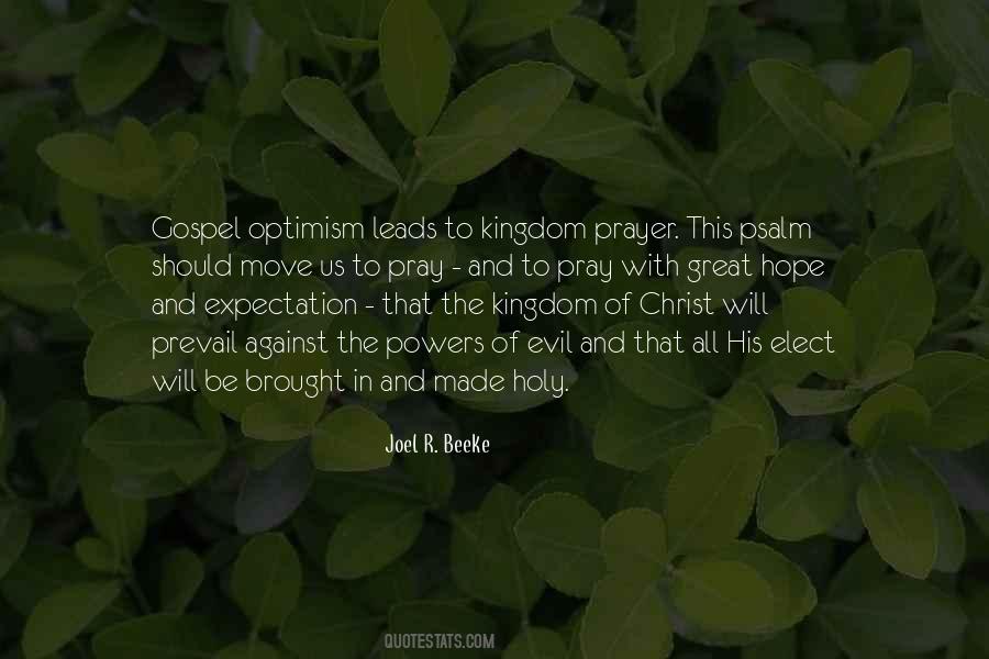 Kingdom Of Christ Quotes #1235477