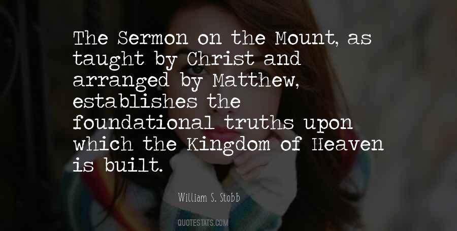 Kingdom Of Christ Quotes #962437