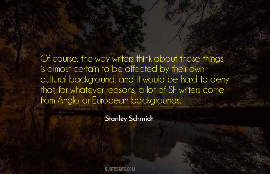 Quotes About Cultural Background #69010