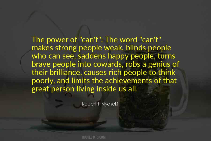 Quotes About Weak And Strong #32930