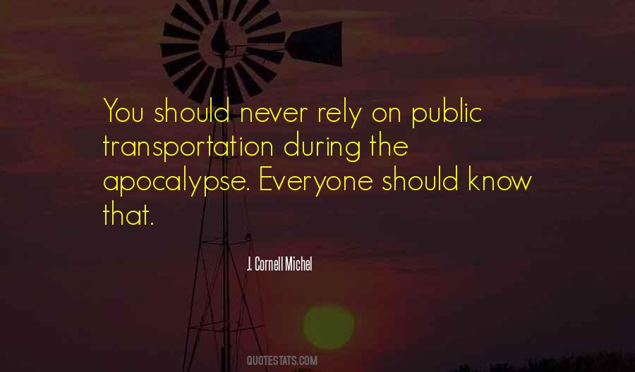 Quotes About Public Transportation #400236