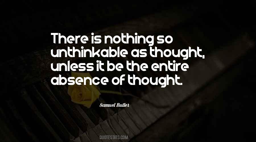 Did The Unthinkable Quotes #127975