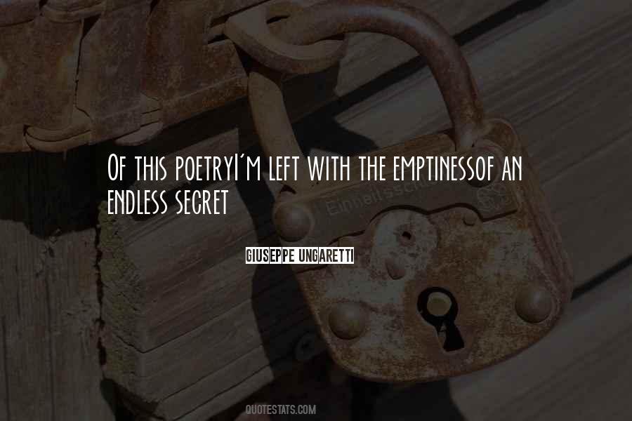 The Emptiness Quotes #1083886