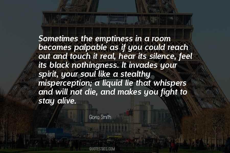 The Emptiness Quotes #1322026
