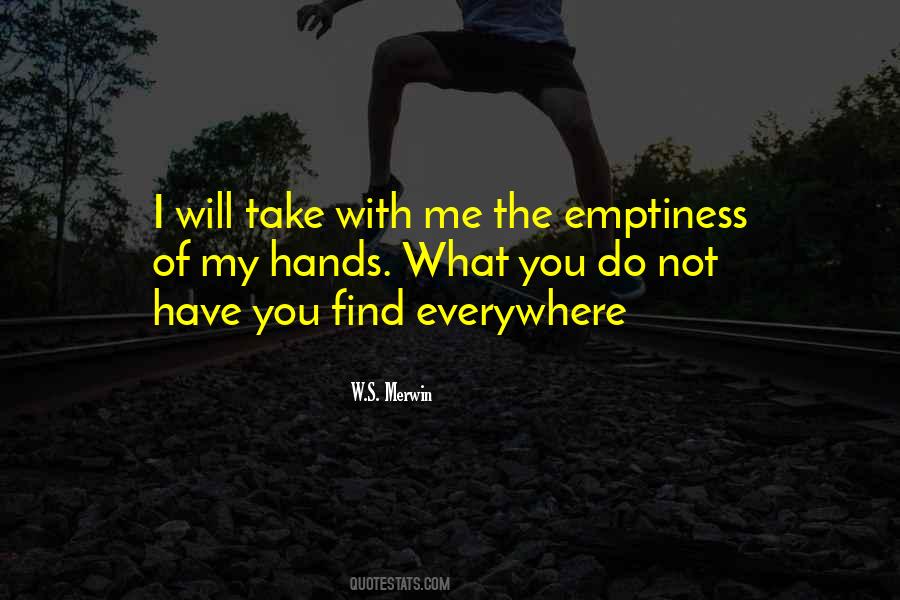 The Emptiness Quotes #1862953