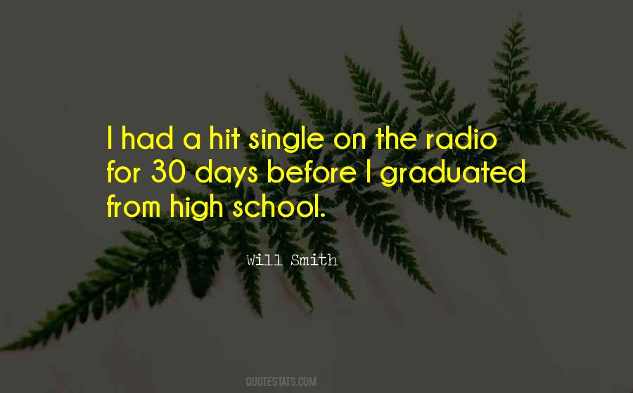 Quotes About High School Days #1264233